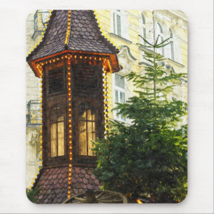 Christmas Market Mouse Pad