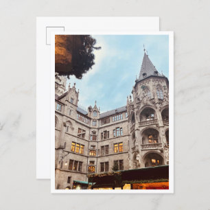 Christmas Market Munich, Germany Postcard