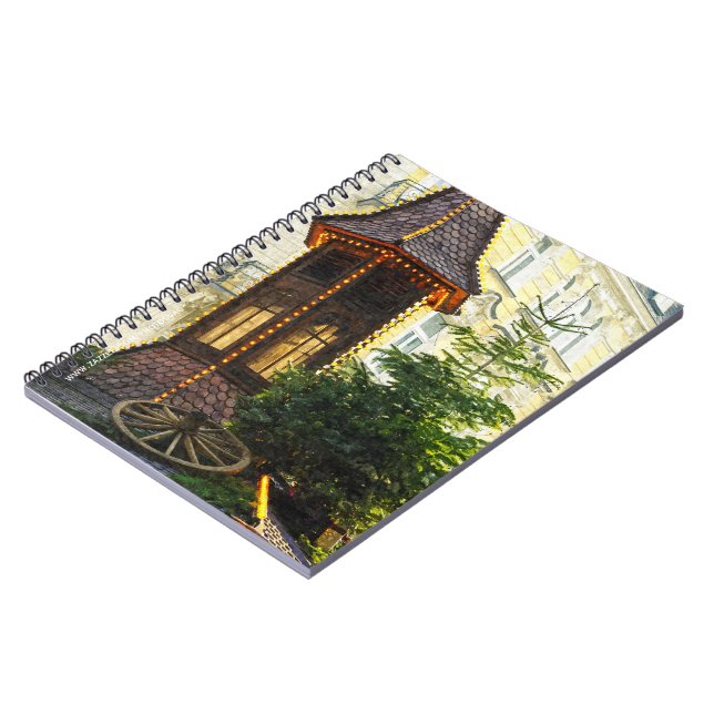 Christmas Market Notebook (Left Side)