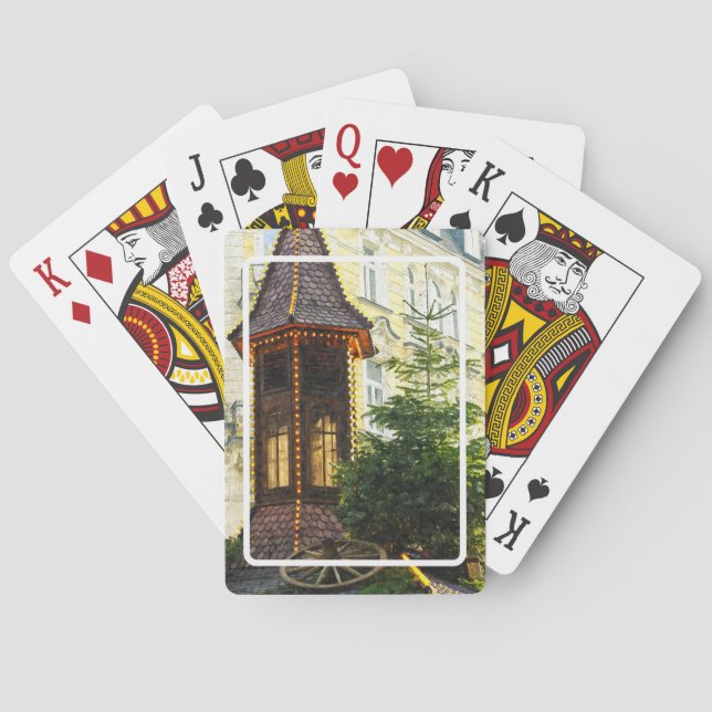 Christmas Market Playing Cards (Back)