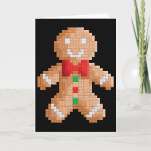 Christmas Master Builder Block Brick Building Ging Card
