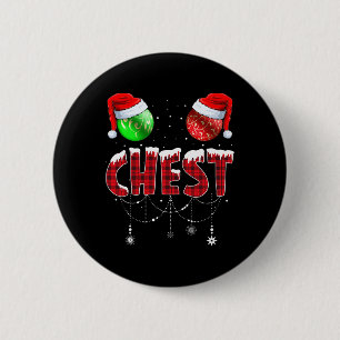 Christmas Matching Couple Family Chestnuts 1 6 Cm Round Badge