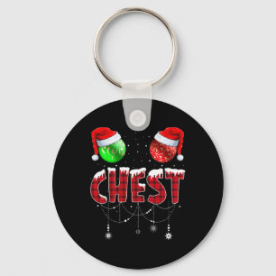 Christmas Matching Couple Family Chestnuts 1 Key Ring