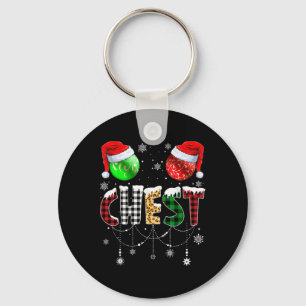 Christmas Matching Couple Family Chestnuts 1 Key Ring