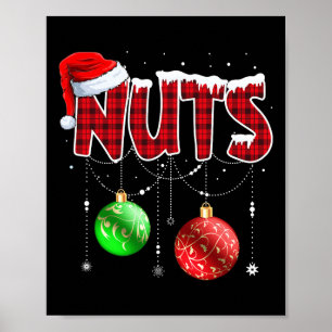Christmas Matching Couple Family Chestnuts 2 Poster