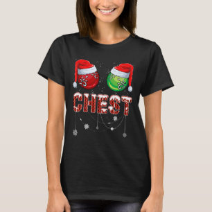 Christmas Matching Couple Family Chestnuts  T-Shirt