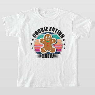 Christmas Matching Family Cookie Eating Crew T-Shirt