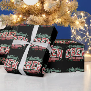 Christmas Matching Family Crew Making Memories  Wrapping Paper