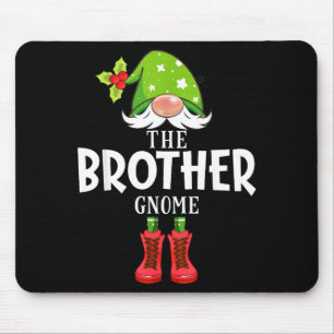 Christmas Matching Family The Brother Gnome  Mouse Pad