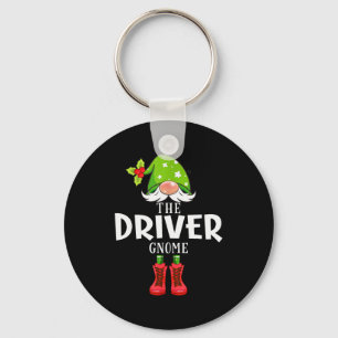 Christmas Matching Family The Driver Gnome  Key Ring