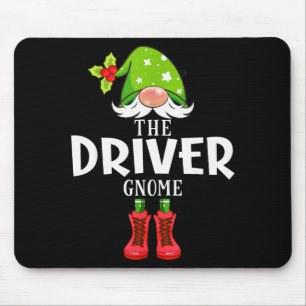 Christmas Matching Family The Driver Gnome  Mouse Pad