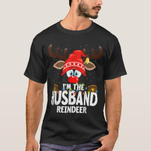 Christmas Matching Husband Reindeer Bible Verse T-Shirt