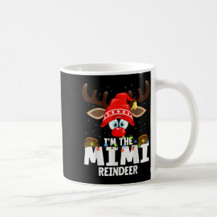 Christmas Matching I'm The Mimi Reindeer Coffee Mug