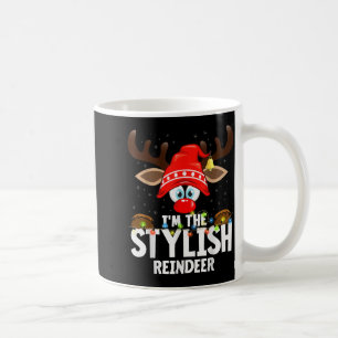 Christmas Matching I'm The Stylish Reindeer  Coffee Mug