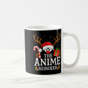 Christmas Matching The Anime Reindeer Family Coffee Mug