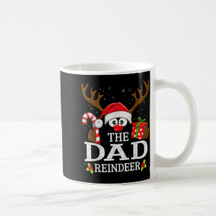 Christmas Matching The Dad Reindeer Family  Coffee Mug