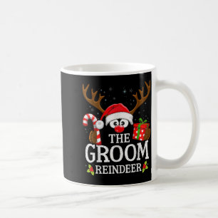 Christmas Matching The Groom Reindeer Family Coffee Mug