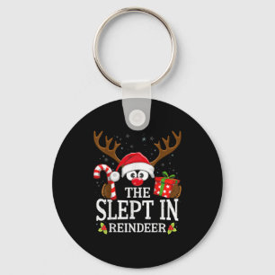 Christmas Matching The Slept In Reindeer Family Key Ring