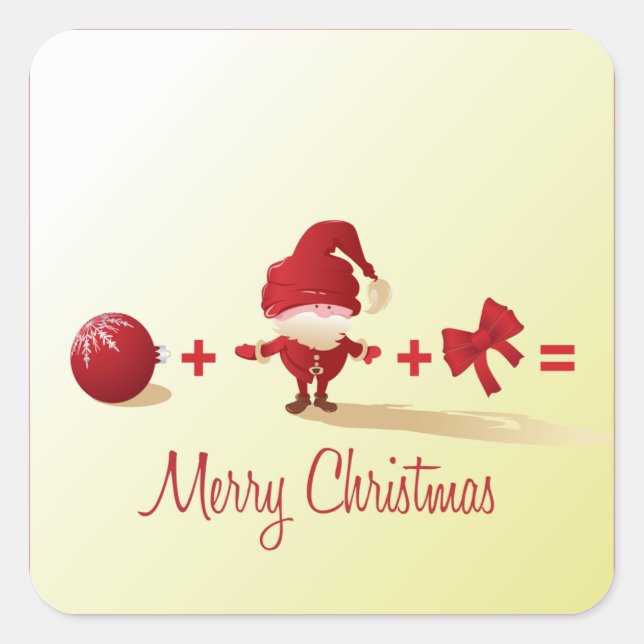 christmas math stickers (Front)