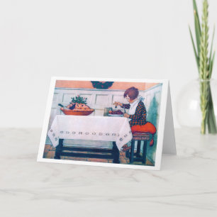 Christmas Meal, Jessie Willcox Smith Card