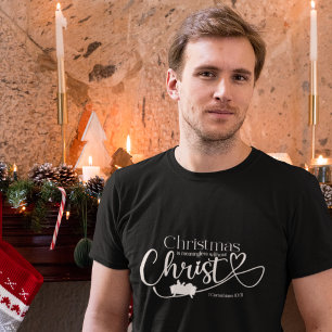 CHRISTMAS MEANINGLESS WITHOUT CHRIST Men's T-Shirt