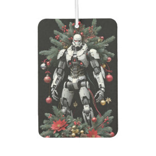 Christmas Mech Robot Car Air Freshener