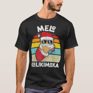 Christmas Mele kalikimaka Boy Apparel, Shaka Santa T-Shirt