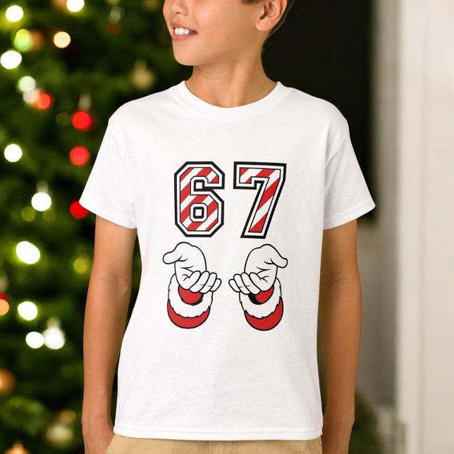 Christmas Meme Six Seven 67 6 7 Holiday T-Shirt (Creator Uploaded)