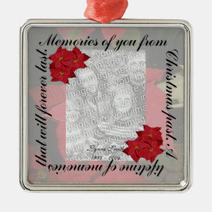 Christmas Memories, Personalise Metal Ornament