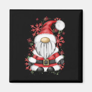 Christmas Men Mr Claus Santa Gnome Christmas Paja Magnet