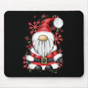 Christmas Men Mr Claus Santa Gnome Christmas Pajam Mouse Pad