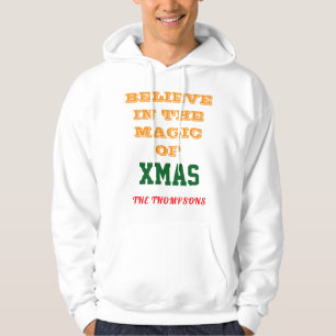 Christmas Men's Basic Hooded Sweatshirtcustomize Hoodie
