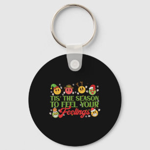 Christmas Mental Health Awareness Nurse Therapist Key Ring