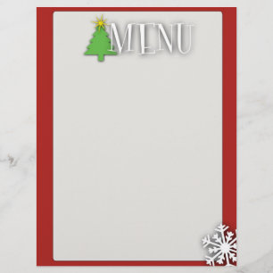 Christmas menu