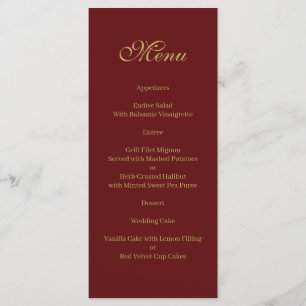 Christmas Menu