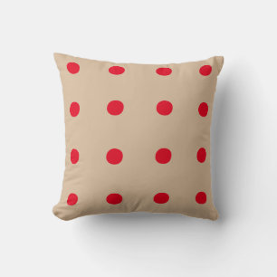 Christmas MERRY & BRIGHT Polka Dots Cushion