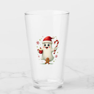 Christmas Merry Christmas For Gift Christmas Ghost Glass