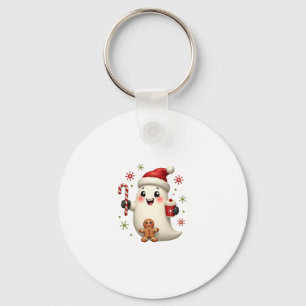 Christmas Merry Christmas For Gift Christmas Ghost Key Ring