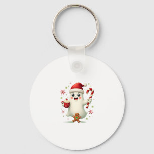 Christmas Merry Christmas For Gift Christmas Ghost Key Ring