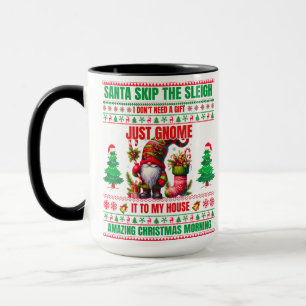 Christmas Merry Christmas For Gift Christmas Gnome Mug