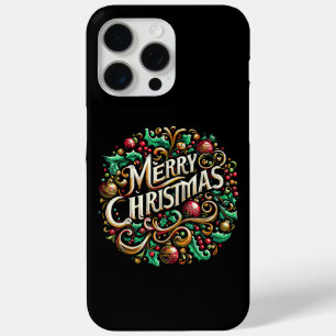 Christmas Merry Christmas Morning Holiday Cute iPhone 15 Pro Max Case