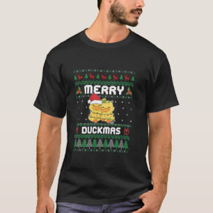 Christmas Merry Duckmas Funny Ducks Lover Long Sle T-Shirt