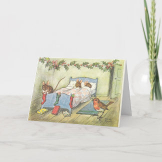 Christmas Mice Holiday Card