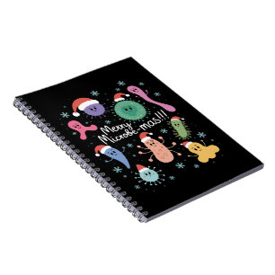 Christmas Microbiology Science Teacher Microbe Notebook
