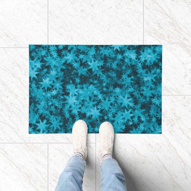 Christmas Midnight Echo Doormat (Indoor)