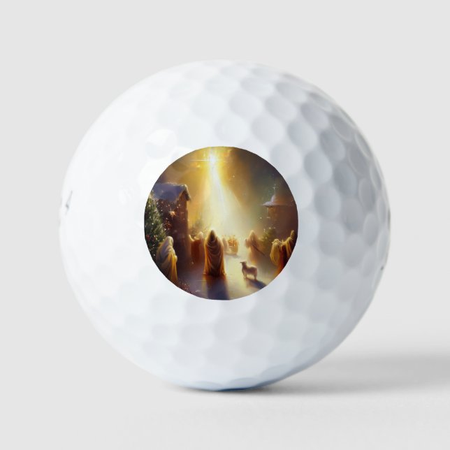 Christmas Miracle (1) Golf Balls (Front)