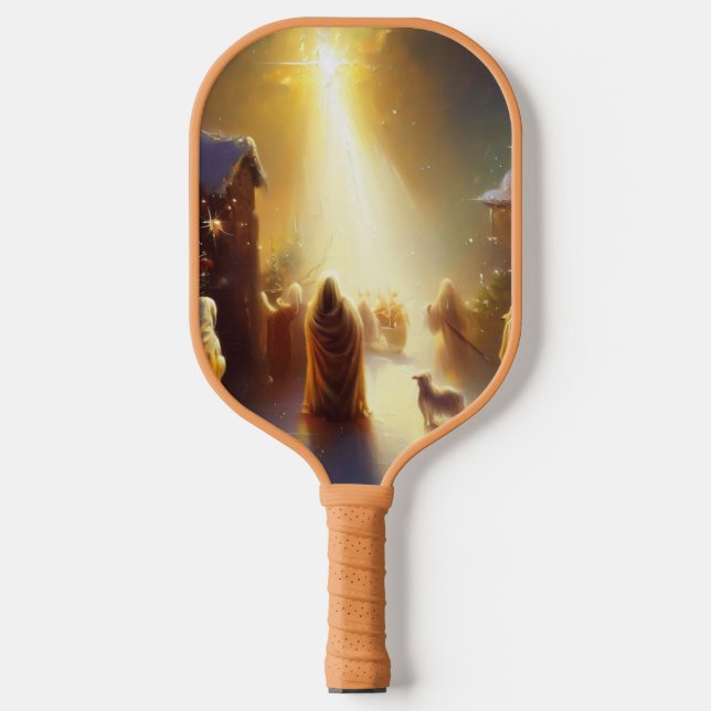Christmas Miracle (1) Pickleball Paddle (Front)
