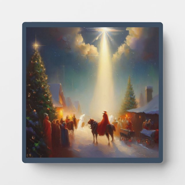 Christmas Miracle 4 Plaque (Front)