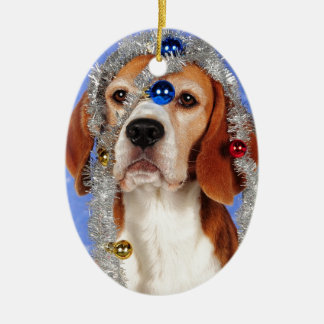 Christmas Mishap Ceramic Ornament