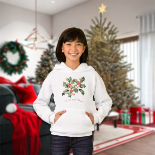 Christmas Mistletoe Custom Message Girls
